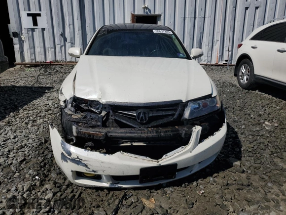 2004 Acura TSX w/Navigation with VIN JH4CL96954C020908, listed as a Copart auction lot 50637385 with 156,674 mi miles and Salvage Title. Bid and sale history available at carsss.com. Image 5.