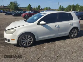 2012 Volkswagen Golf TDI with VIN WVWDM7AJXCW252684, listed as a Copart auction lot 63752035 with 231,379 mi miles and Salvage title. Bid and sale history available at DreamBid. Image 1.