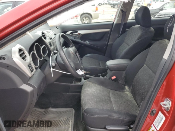 2009 Pontiac Vibe w/1SA with VIN 5Y2SP678X9Z463503, listed as a Copart auction lot 82866454 with 122,782 mi miles and Salvage Title. Bid and sale history available at carsss.com. Image 7.