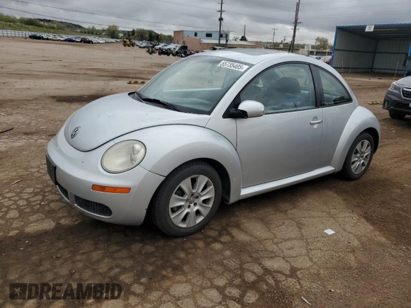 2008 Volkswagen Beetle S with VIN 3VWRW31C98M526715, listed as a Copart auction lot 55735405 with 61,321 mi miles and Salvage title. Bid and sale history available at DreamBid. Image 1.