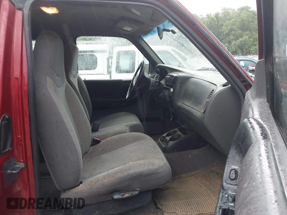 2001 Ford Ranger XL Fleet with VIN 1FTZR15E71PB12567, listed as a IAAI auction lot 42549025 with 123,575 mi miles and . Bid and sale history available at DreamBid. Image 5.
