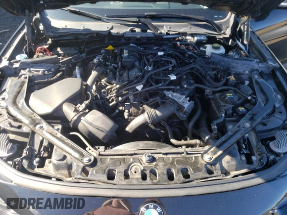 2019 BMW 4 Series 430i xDrive with VIN WBA4Z3C58KEF31811, listed as a Copart auction lot 50414074 with 55,807 mi miles and Salvage title. Bid and sale history available at DreamBid. Image 11.