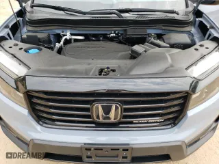 2023 Honda Ridgeline Black Edition with VIN 5FPYK3F83PB060563, listed as a Copart auction lot 67387644 with 8,343 mi miles and Salvage Title. Bid and sale history available at carsss.com. Image 11.