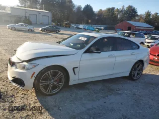 2015 BMW 4 Series 435i xDrive with VIN WBA4B3C59FGV48533, listed as a Copart auction lot 87441184 with 102,482 mi miles and Salvage Title. Bid and sale history available at DreamBid. Image 1.