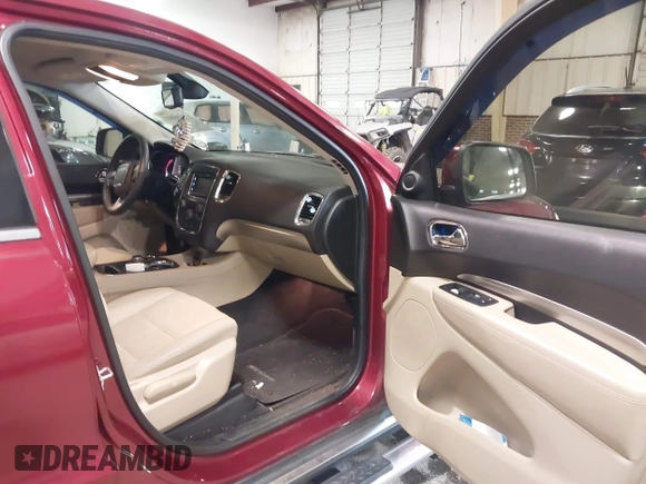 2014 Dodge Durango SXT with VIN 1C4RDHAG2EC344327, listed as a IAAI auction lot 41506093 with 142,264 mi miles and . Bid and sale history available at carsss.com. Image 5.