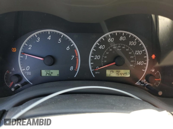 2010 Toyota Corolla with VIN 1NXBU4EE7AZ315568, listed as a Copart auction lot 49938905 with 164,492 mi miles and Salvage Title. Bid and sale history available at carsss.com. Image 9.