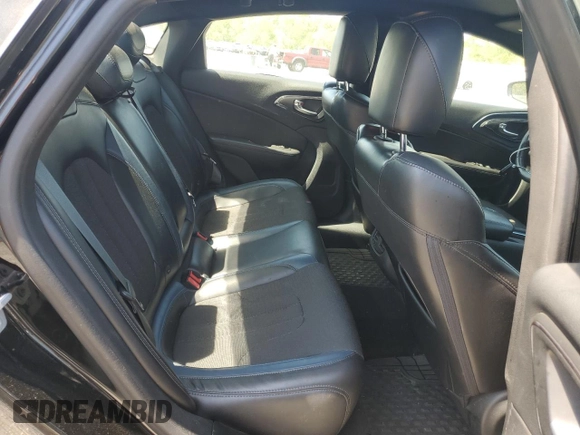 2015 Chrysler 200 S with VIN 1C3CCCBB0FN604457, listed as a Copart auction lot 53078495 with 130,397 mi miles and Salvage Title. Bid and sale history available at carsss.com. Image 10.