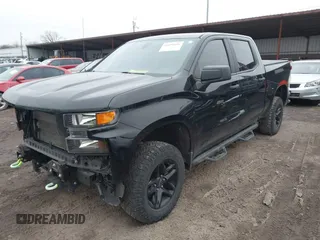 2020 Chevrolet Silverado 1500 Custom Trail Boss with VIN 3GCPYCEF1LG189019, listed as a IAAI auction lot 41491626 with 57,933 mi miles and . Bid and sale history available at DreamBid. Image 2.