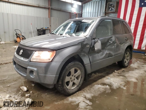 2006 Suzuki Grand Vitara XSport with VIN JS3TD944764102661, listed as a Copart auction lot 89191605 with 125,225 mi miles and Salvage title. Bid and sale history available at DreamBid. Image 1.