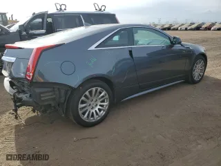 2011 Cadillac CTS Coupe Performance with VIN 1G6DL1ED5B0137998, listed as a Copart auction lot 82559194 with 107,929 mi miles and Salvage Title. Bid and sale history available at carsss.com. Image 3.