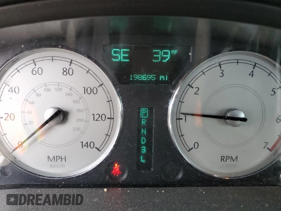 2005 Chrysler 300 with VIN 2C3JA53G35H141126, listed as a Copart auction lot 37165364 with 198,695 mi miles and Salvage Title. Bid and sale history available at carsss.com. Image 9.