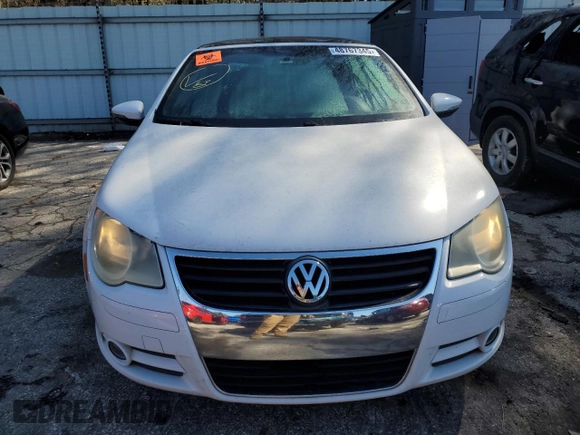 2009 Volkswagen Eos Komfort with VIN WVWBA71F19V010859, listed as a Copart auction lot 48767345 with 178,821 mi miles and Non Repairable. Bid and sale history available at DreamBid. Image 5.