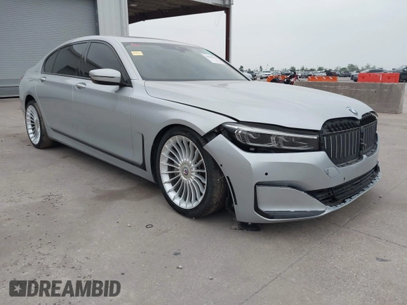 2020 BMW 7 Series 750i xDrive with VIN WBA7U2C04LBM61931, listed as a IAAI auction lot 41835563 with 42,811 mi miles. Bid and sale history available at carsss.com. Image 1.