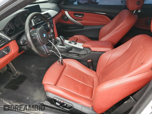 2014 BMW 4 Series 435i xDrive with VIN WBA3R5C53EK189033, listed as a Copart auction lot 56394675 with 101,183 mi miles and Salvage title. Bid and sale history available at DreamBid. Image 7.