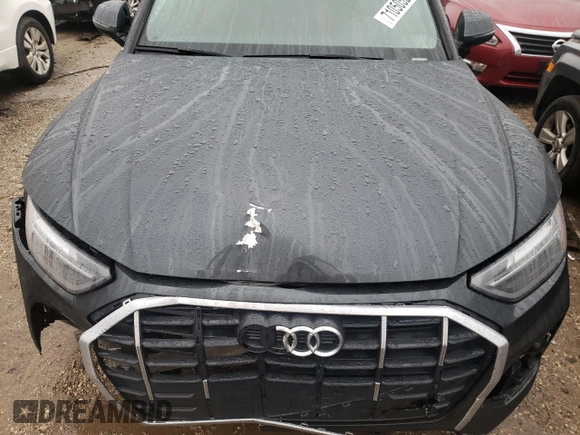 2021 Audi Q5 Premium Plus with VIN WA1BAAFY6M2025207, listed as a Copart auction lot 71050522 with 25,831 mi miles and . Bid and sale history available at DreamBid. Image 12.