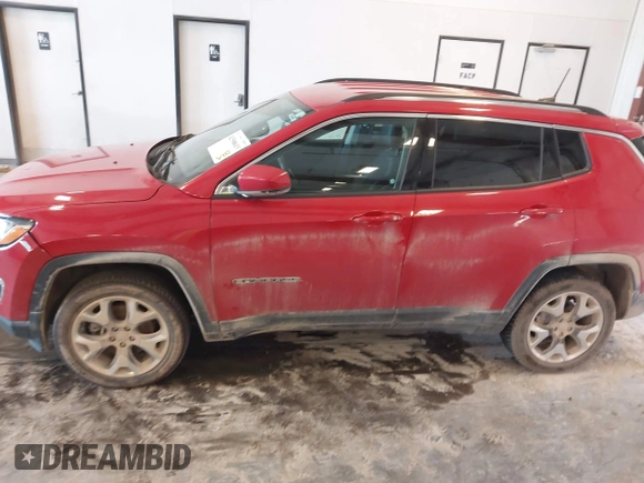 2019 Jeep Compass Limited z VIN 3C4NJDCB9KT752972, wystawiony jako IAAI lot #42590613 z przebiegiem 81 439 mil mil oraz . Historia ofert i sprzedaży dostępna na DreamBid. Obrazek 14.