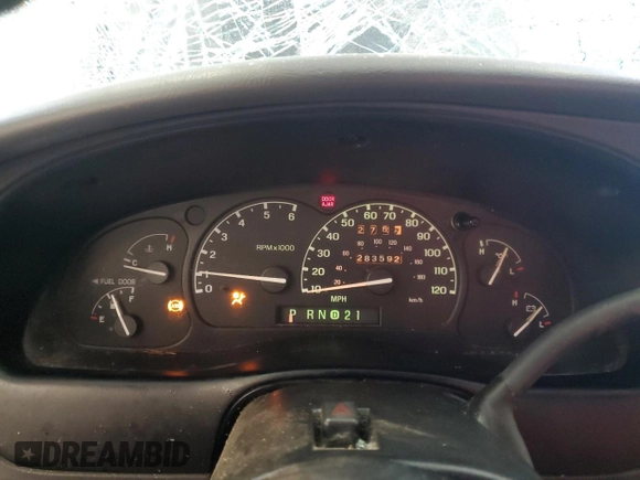 2001 Ford Ranger XL Fleet with VIN 1FTZR15E41TA57115, listed as a Copart auction lot 53724475 with 283,592 mi miles and Clean Title. Bid and sale history available at DreamBid. Image 9.