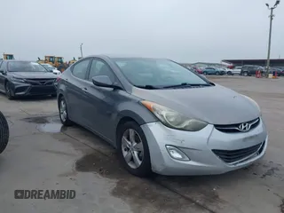 2013 Hyundai Elantra GLS with VIN 5NPDH4AE5DH239502, listed as a IAAI auction lot 42130967 with 100,105 mi miles and . Bid and sale history available at DreamBid. Image 1.