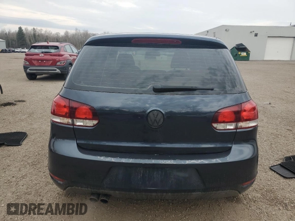 2010 Volkswagen Golf with VIN WVWAA7AJ5AW241990, listed as a Copart auction lot 53784235 with 347,394 mi miles and Salvage title. Bid and sale history available at DreamBid. Image 6.