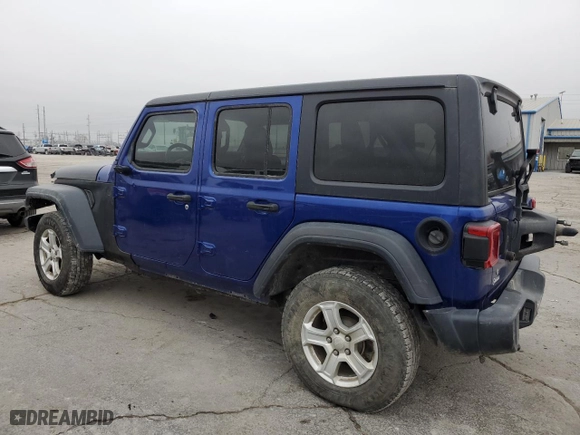 2020 Jeep Wrangler Unlimited Sport Altitude with VIN 1C4HJXDG4LW186904, listed as a Copart auction lot 43958065 with 141,677 mi miles and Clean Title. Bid and sale history available at carsss.com. Image 2.