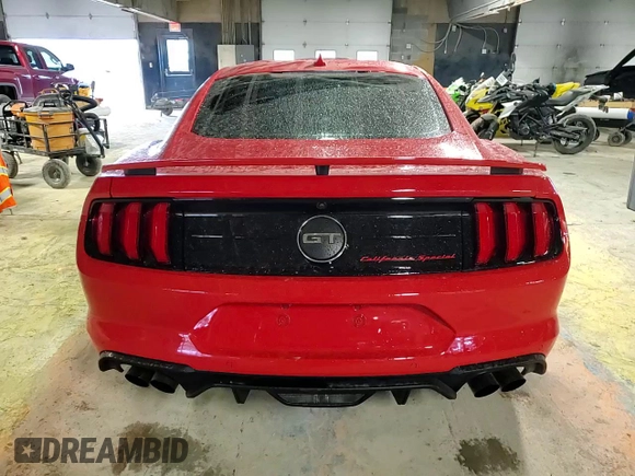 2021 Ford Mustang GT with VIN 1FA6P8CF0M5136521, listed as a Copart auction lot 54514955 with 16,394 mi miles and Salvage title. Bid and sale history available at DreamBid. Image 13.