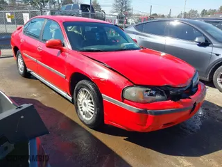 2000 Chevrolet Impala with VIN 2G1WF52E1Y9155892, listed as a IAAI auction lot 41656750 with 1 mi miles. Bid and sale history available at carsss.com. Image 1.