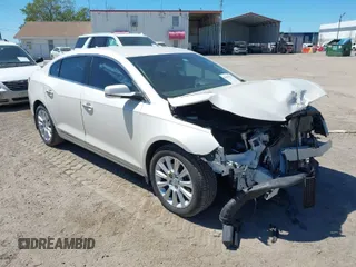 2013 Buick LaCrosse Leather with VIN 1G4GC5E39DF326464, listed as a IAAI auction lot 41859174 with 59,414 mi miles. Bid and sale history available at carsss.com. Image 1.