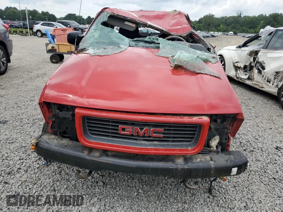 1999 GMC Sonoma SLS with VIN 1GTCS1947XK505373, listed as a Copart auction lot 64290564 with 0 mi miles and Non Repairable. Bid and sale history available at carsss.com. Image 5.