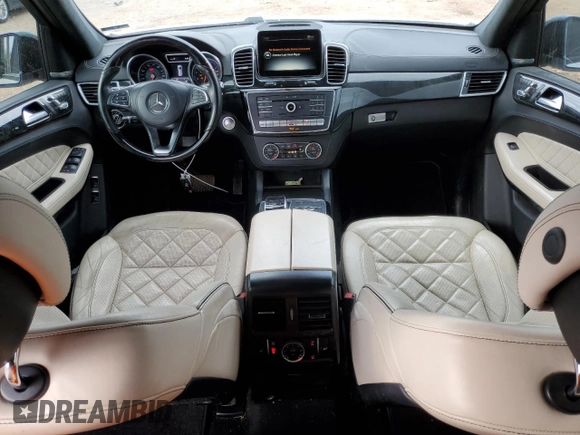 2017 Mercedes-Benz GLS 550 z VIN 4JGDF7DE7HA891193, wystawiony jako Copart lot #46455005 z przebiegiem 127 930 mil mil oraz Szkoda całkowita • Salvage title. Historia ofert i sprzedaży dostępna na DreamBid. Obrazek 8.