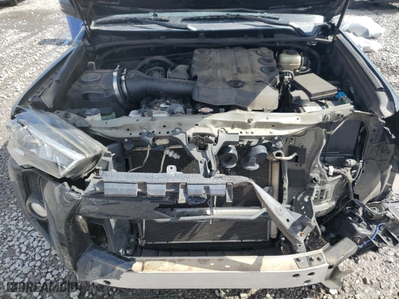 2017 Toyota 4Runner SR5 with VIN JTEBU5JR0H5415367, listed as a Copart auction lot 48484995 with 116,648 mi miles and Salvage Title. Bid and sale history available at carsss.com. Image 12.