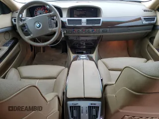 2005 BMW 7 Series 745Li with VIN WBAGN63545DS58481, listed as a Copart auction lot 78895514 with 0 mi miles and Clean Title. Bid and sale history available at carsss.com. Image 8.