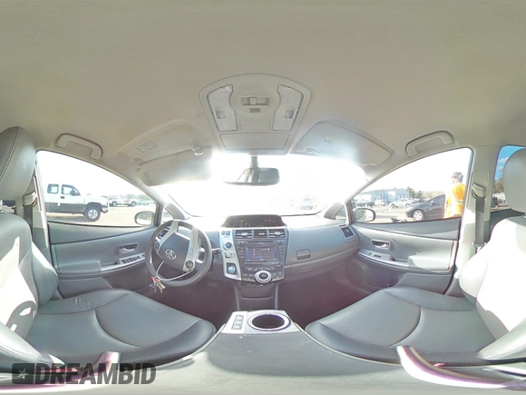 2012 Toyota Prius Two with VIN JTDZN3EUXC3143823, listed as a Copart auction lot 49598895 with 200,767 mi miles and Salvage Title. Bid and sale history available at DreamBid. Image 14.