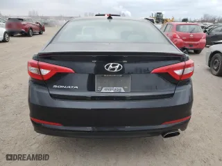 2015 Hyundai Sonata 2.4L SE with VIN 5NPE24AF6FH251529, listed as a Copart auction lot 86374654 with 166,764 mi miles and Salvage Title. Bid and sale history available at carsss.com. Image 6.
