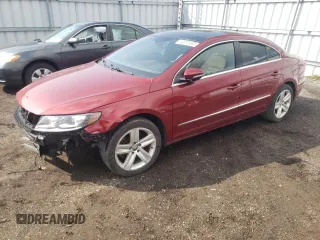 2015 Volkswagen CC R-Line with VIN WVWBN7AN5FE813603, listed as a Copart auction lot 49613493 with 154,805 mi miles. Bid and sale history available at carsss.com. Image 1.