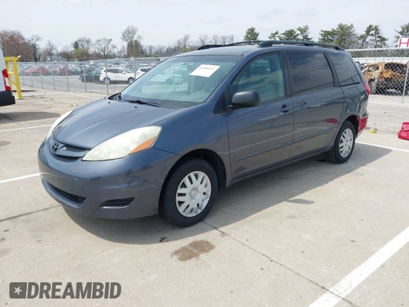 2006 Toyota Sienna CE with VIN 5TDZA23C66S507710, listed as a IAAI auction lot 42080237 with 227,023 mi miles. Bid and sale history available at carsss.com. Image 2.