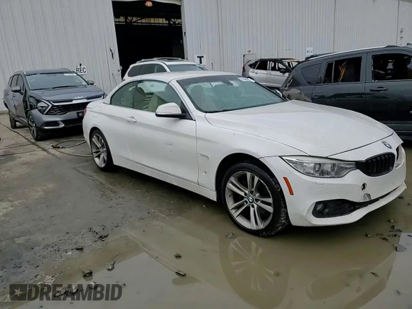 2017 BMW 4 Series 430i xDrive with VIN WBA4U9C34H5H64478, listed as a Copart auction lot 81466944 with Not provided miles and Salvage title. Bid and sale history available at DreamBid. Image 13.
