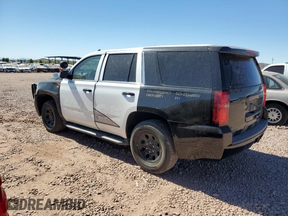 2017 Chevrolet Tahoe Commercial with VIN 1GNLCDEC6HR218814, listed as a Copart auction lot 45400795 with 105,281 mi miles and Salvage title. Bid and sale history available at DreamBid. Image 2.