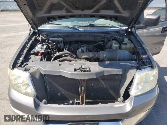 2005 Ford F-150 XL with VIN 1FTRF12215NB69528, listed as a Copart auction lot 51614365 with 160,349 mi miles and Salvage title. Bid and sale history available at DreamBid. Image 11.