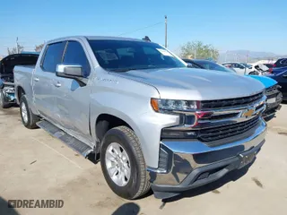 2019 Chevrolet Silverado 1500 LT with VIN 3GCPWCED9KG288268, listed as a IAAI auction lot 41860439 with 61,954 mi miles. Bid and sale history available at carsss.com. Image 1.