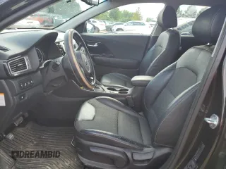 2019 Kia Niro EX with VIN KNDCC3LC5K5221157, listed as a Copart auction lot 63677343 with 128,393 mi miles and Salvage Title. Bid and sale history available at carsss.com. Image 7.