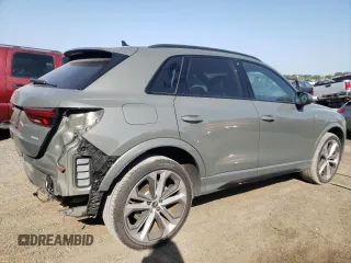 2022 Audi Q3 S line Premium Plus with VIN WA1EECF3XN1029317, listed as a Copart auction lot 43882063 with 24,143 mi miles. Bid and sale history available at carsss.com. Image 3.