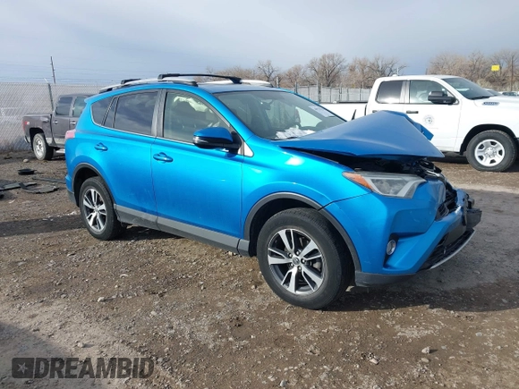 2016 Toyota RAV4 XLE with VIN JTMRFREV4GD186580, listed as a IAAI auction lot 40916703 with 117,120 mi miles and . Bid and sale history available at DreamBid. Image 1.
