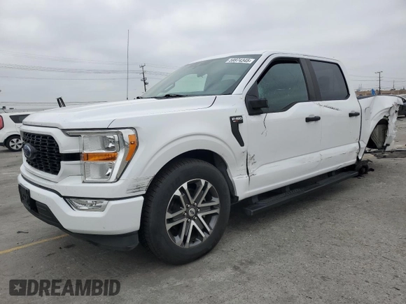 2021 Ford F-150 XL с VIN 1FTEW1CP4MKD82658, выставлен на аукционе Copart как лот 59974345 с пробегом 87 912 миль миль и Списание • Salvage title. История ставок и продаж доступна на DreamBid. Изображение 1.