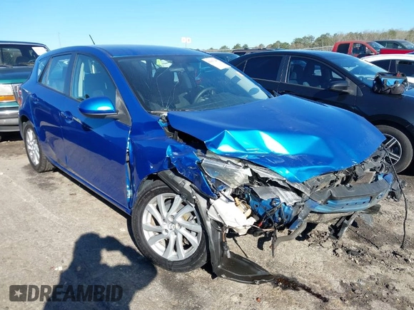 2012 Mazda Mazda3 i Touring with VIN JM1BL1L75C1637284, listed as a IAAI auction lot 41817208 with 175,194 mi miles. Bid and sale history available at carsss.com. Image 1.