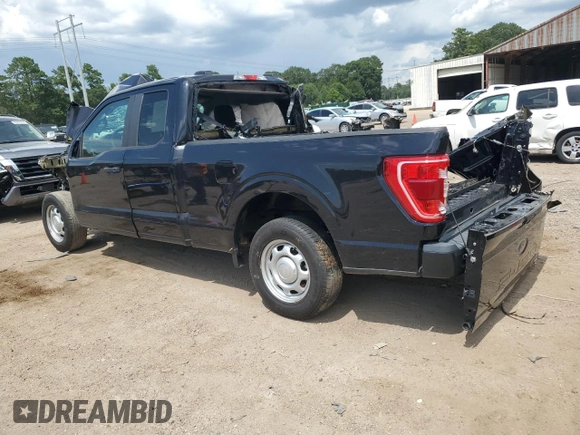 2021 Ford F-150 XL with VIN 1FTEX1CP7MKD79623, listed as a Copart auction lot 88546015 with 136,430 mi miles and Salvage title. Bid and sale history available at DreamBid. Image 2.