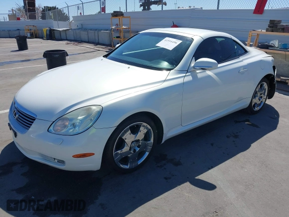 2004 Lexus SC with VIN JTHFN48Y740055529, listed as a IAAI auction lot 41916496 with 79,712 mi miles. Bid and sale history available at carsss.com. Image 18.