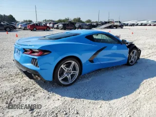 2021 Chevrolet Corvette 2LT with VIN 1G1YB2D41M5100261, listed as a Copart auction lot 72552684 with 34,162 mi miles and Salvage Title. Bid and sale history available at carsss.com. Image 3.