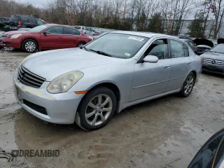 2006 Infiniti G35 with VIN JNKCV51FX6M617873, listed as a Copart auction lot 47719635 with 139,577 mi miles and Clean Title. Bid and sale history available at carsss.com. Image 1.