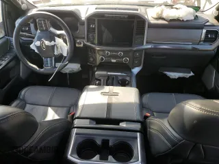 2023 Ford F-150 XL with VIN 1FTFW1ED4PFA07566, listed as a Copart auction lot 51037545 with 23,591 mi miles and Salvage Title. Bid and sale history available at carsss.com. Image 8.