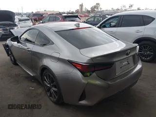 2022 Lexus RC 300 F Sport with VIN JTHGA5BC0N5012254, listed as a IAAI auction lot 42420387 with 11,139 mi miles and . Bid and sale history available at DreamBid. Image 3.